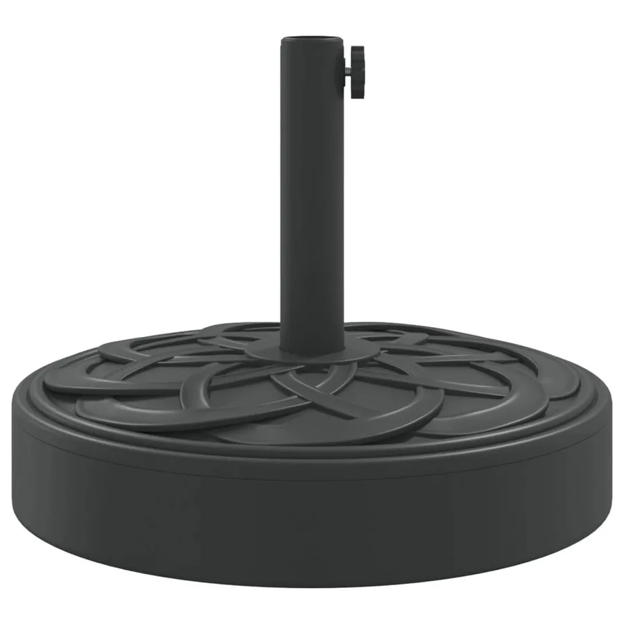 Base de parasol pour mâts Ø38 / 48 mm 25 kg rond - 5