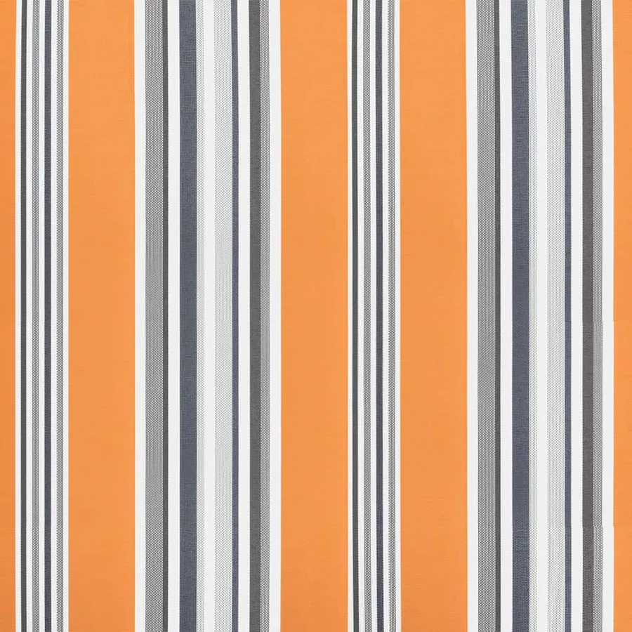 Tissu de remplacement pour auvent orange et bleu 3,5x2,5 m polyester - 6