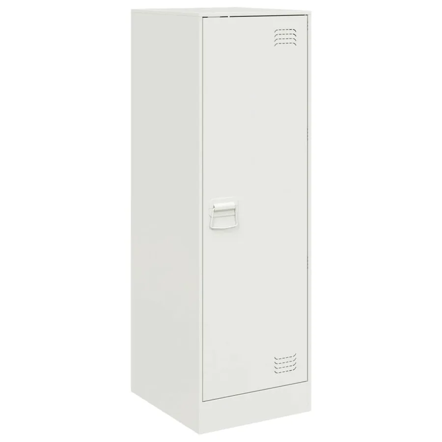 Buffet blanc 34,5x39x107 cm acier - 2