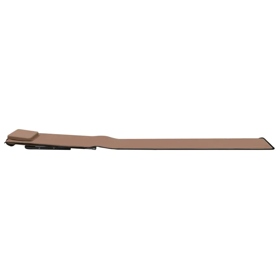 Tapis de plage pliables 2 pcs Acier et tissu Gris - 43