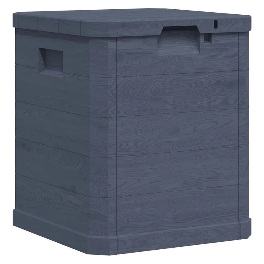 Boîte de rangement de jardin 90 L Anthracite - 3