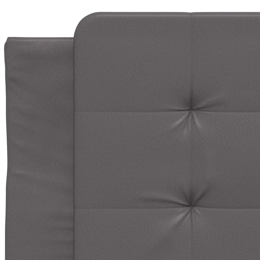 Cadre de lit avec LED sans matelas Zadar gris 90x190 cm - 11