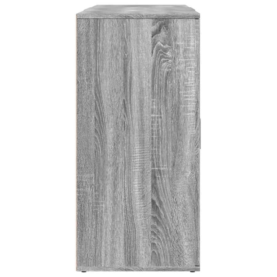 Buffets 3 pcs Sonoma gris Bois d'ingénierie - 5