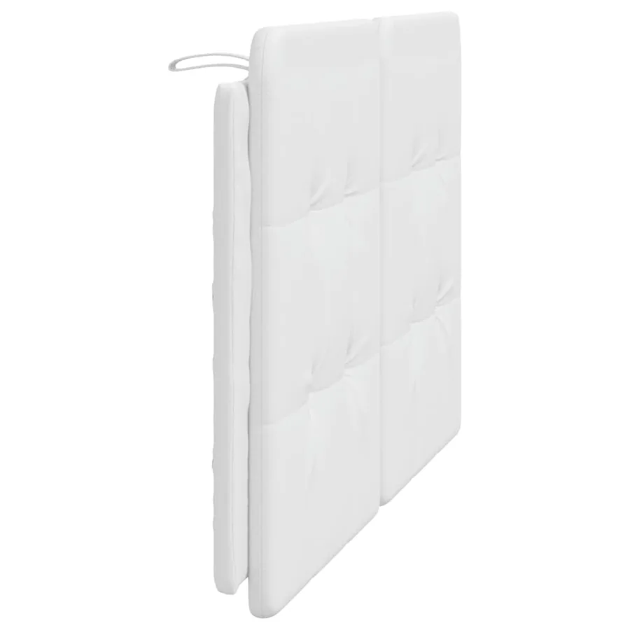 Coussin de tête de lit Zadar blanc 140 cm similicuir - 5