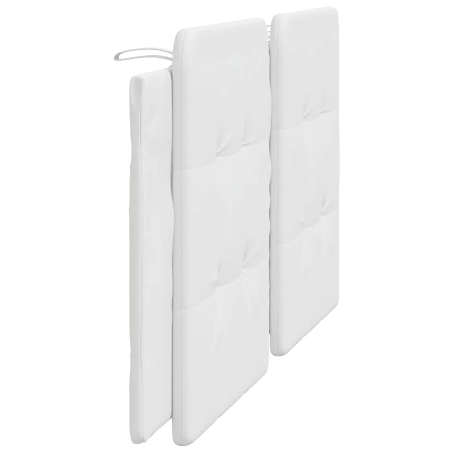 Coussin de tête de lit Zadar blanc 180 cm similicuir - 5