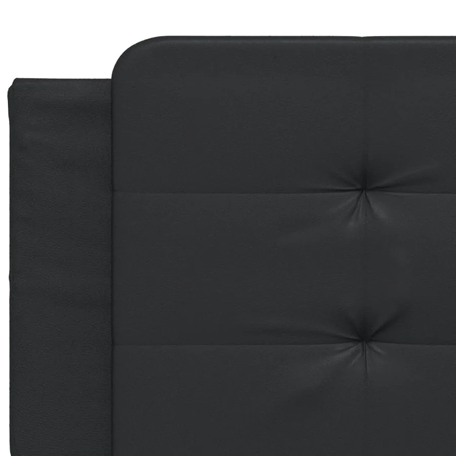 Cadre de lit avec LED sans matelas Zadar noir 160x200 cm - 11