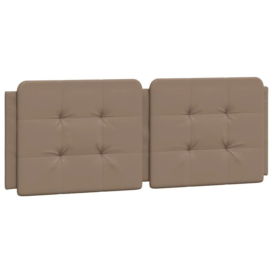 Cadre de lit sans matelas Zadar cappuccino 120x200 cm similicuir - 8