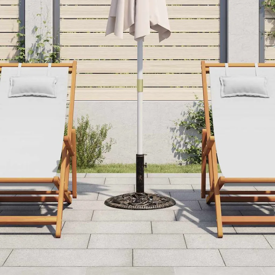 Parasol base Bronze 12 kg 48 cm Cast iron - 3