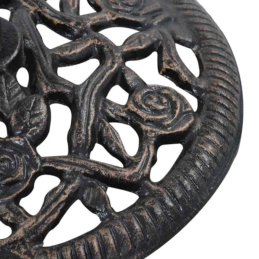 Parasol base Bronze 12 kg 48 cm Cast iron - 7