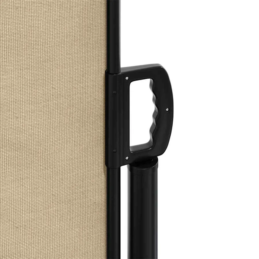 Auvent latéral rétractable beige 160x500 cm - 8