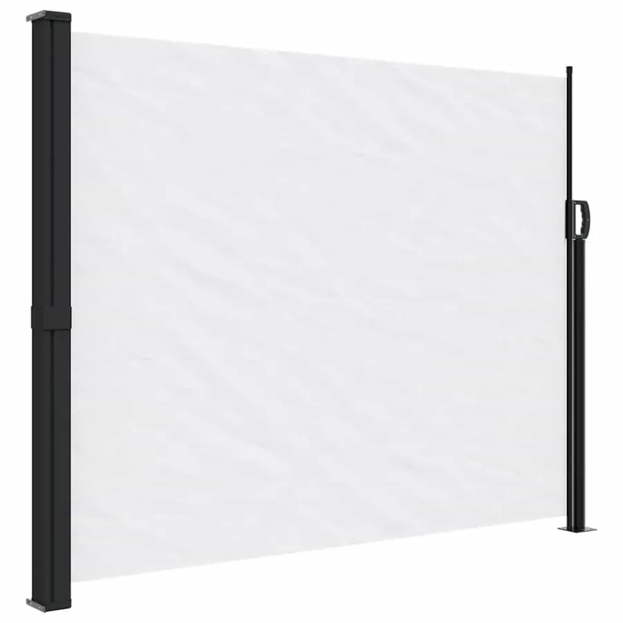 Auvent latéral rétractable blanc 170x300 cm - 2