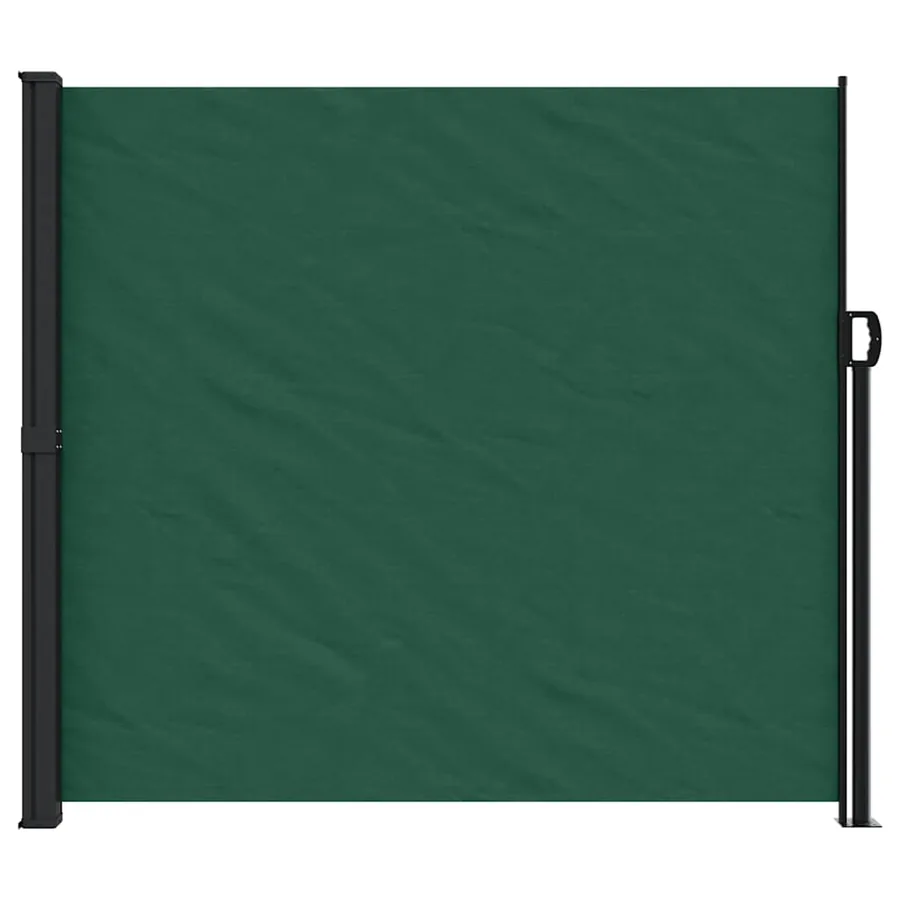 Auvent latéral rétractable vert foncé 180x300 cm - 3