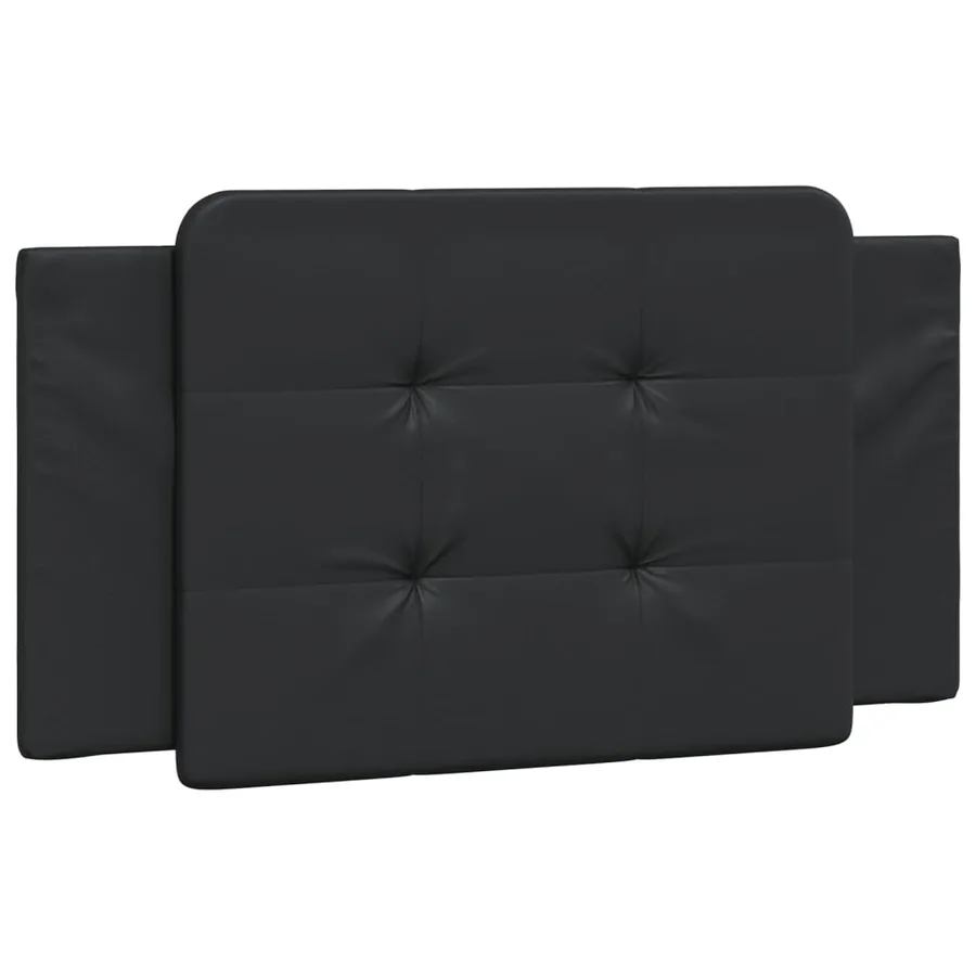 Coussin de tête de lit Zadar noir 100 cm similicuir - 2