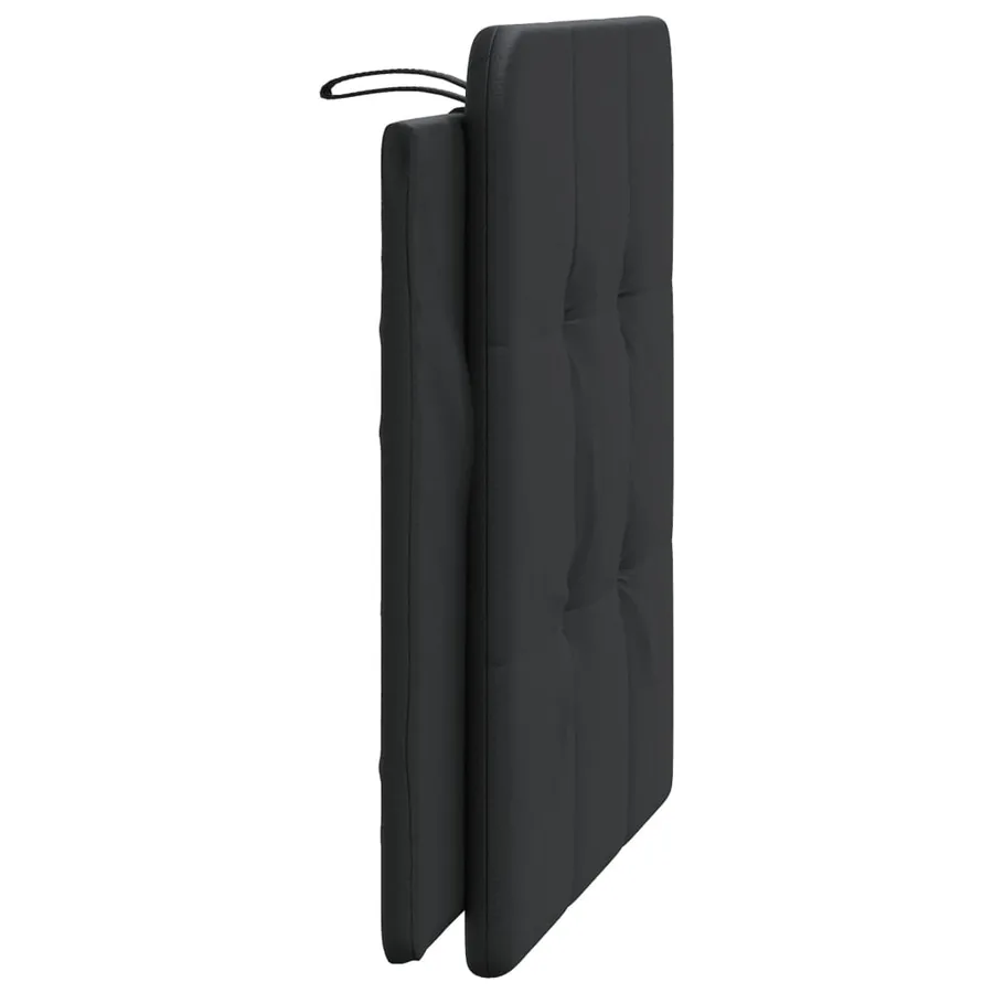 Coussin de tête de lit Zadar noir 100 cm similicuir - 5