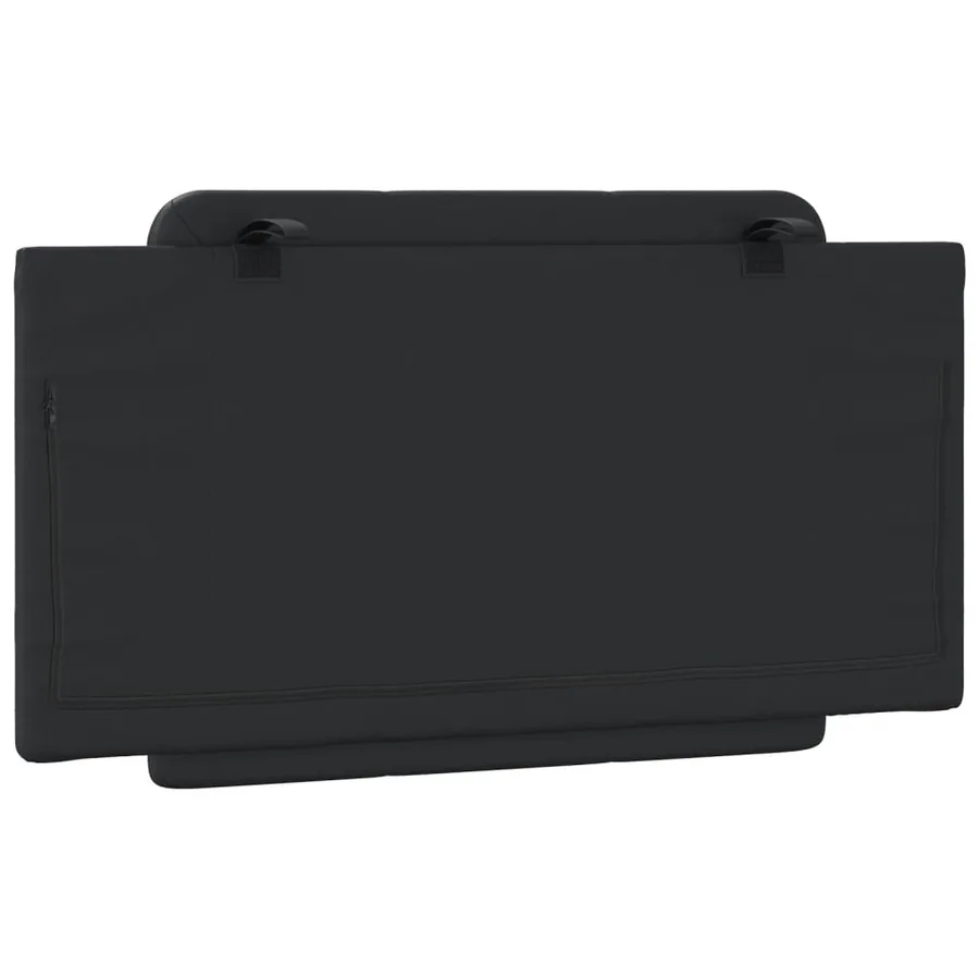 Coussin de tête de lit Zadar noir 100 cm similicuir - 6