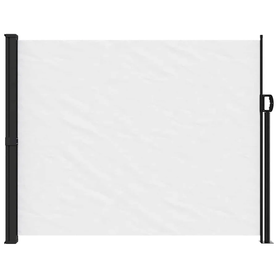 Auvent latéral rétractable blanc 160x600 cm - 3