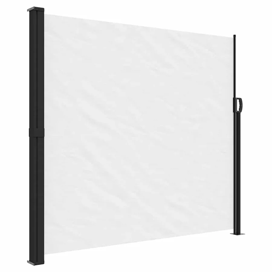 Auvent latéral rétractable blanc 180x300 cm - 2