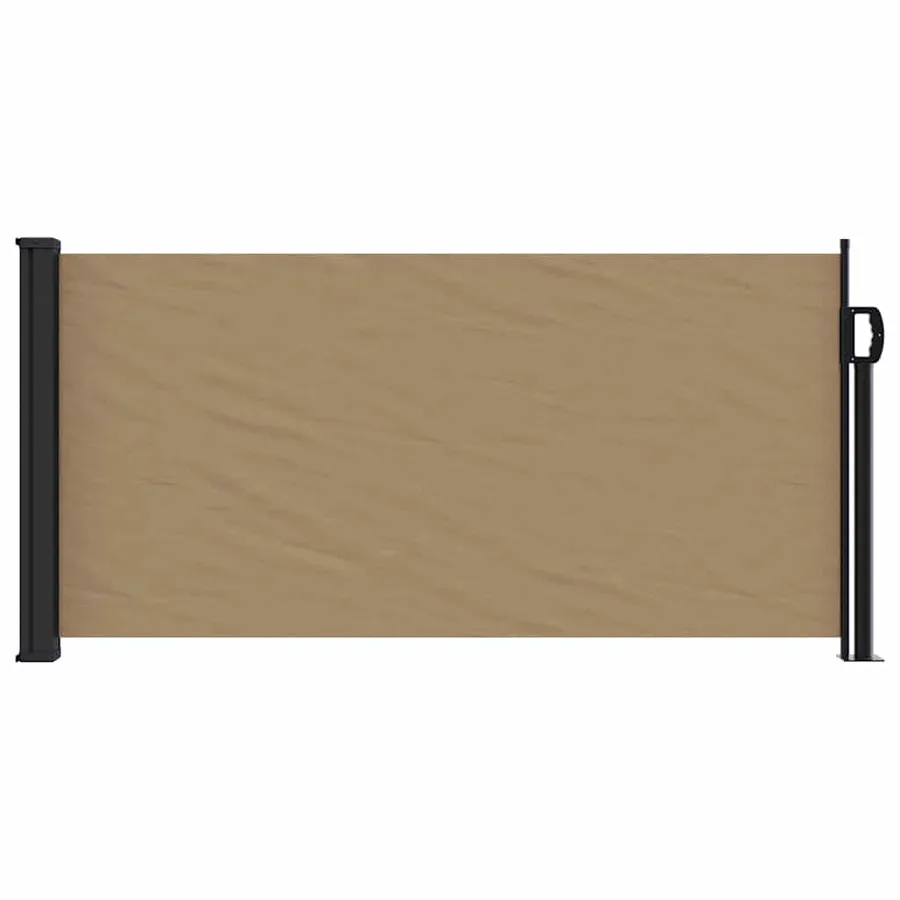 Auvent latéral rétractable taupe 100x300 cm - 3