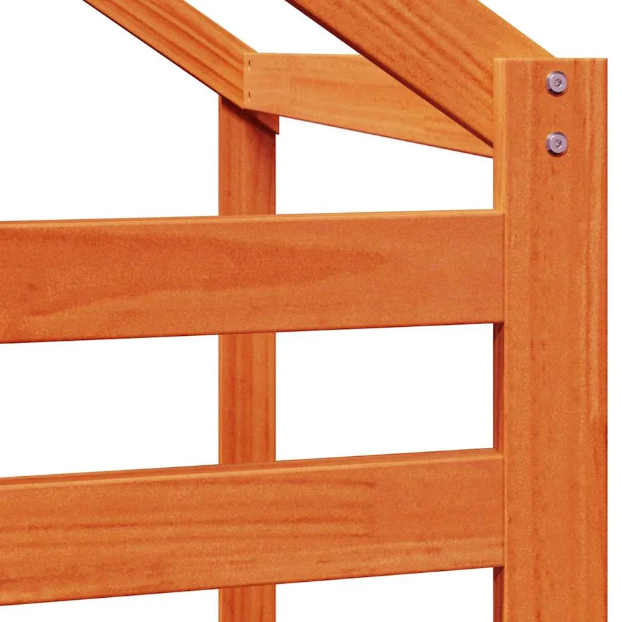 Toit de lit pour enfants 188x97x113 cm bois de pin massif - 7