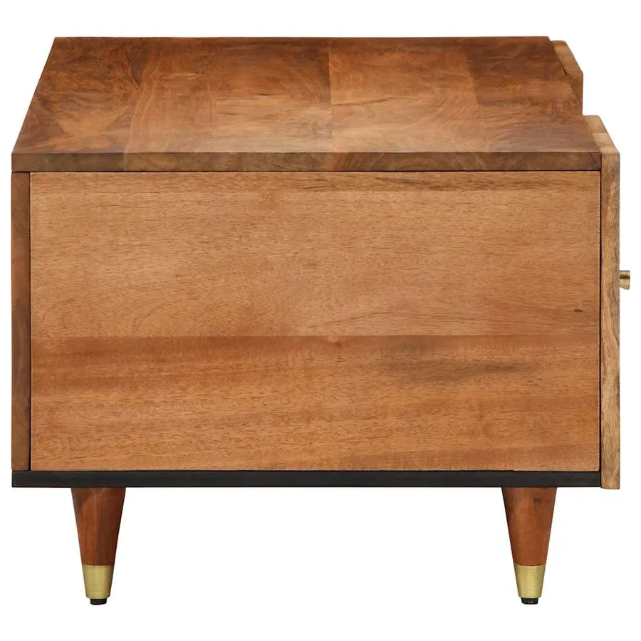 Table basse 100x54x40 cm bois de manguier massif - 4
