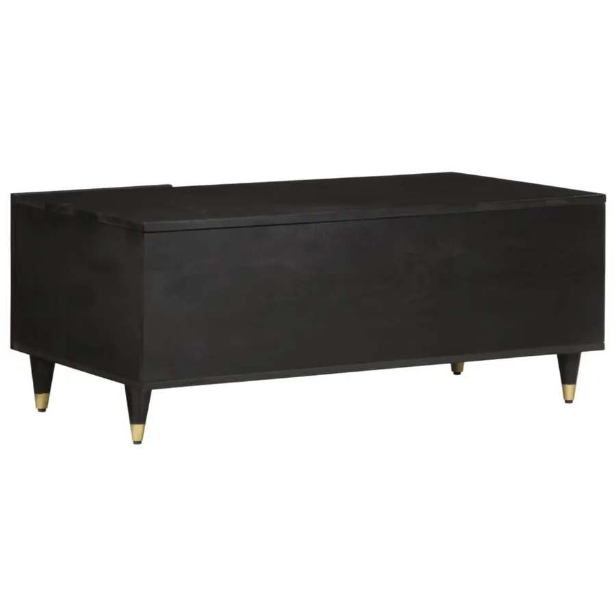 Table basse 100x54x40 cm bois de manguier massif - 5