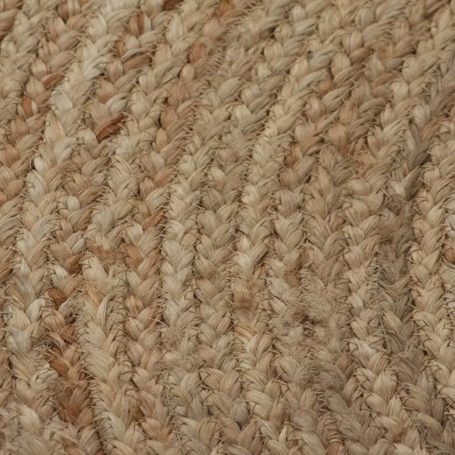 Tapis Jute tressé 90 cm rond - 4