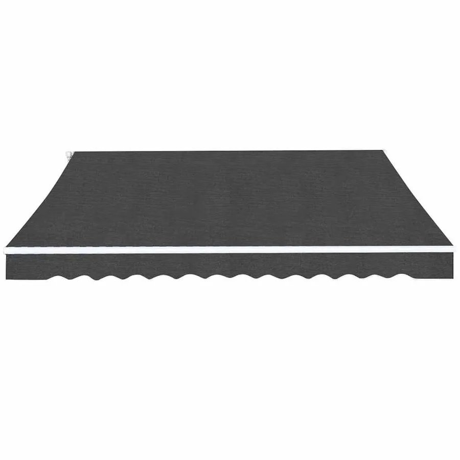 Manual folding awning 450 cm Anthracite - 2