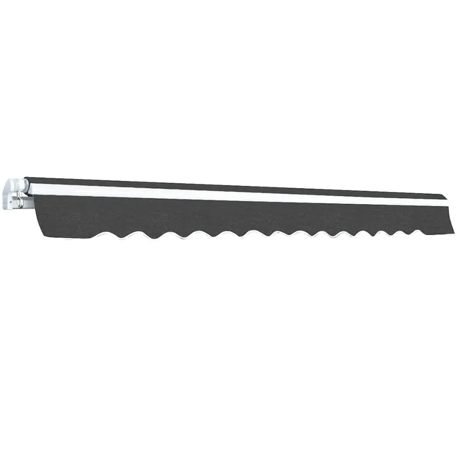 Auvent pliable manuel 450 cm Anthracite - 3