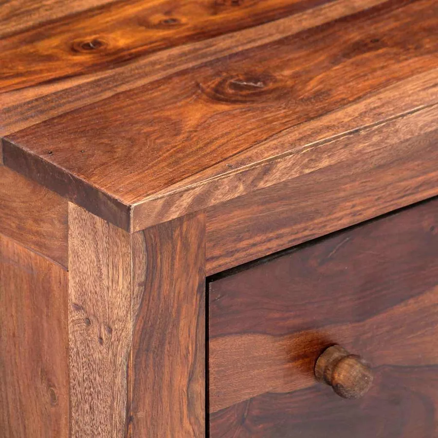 Table basse 90x50x30 cm Bois massif - 3
