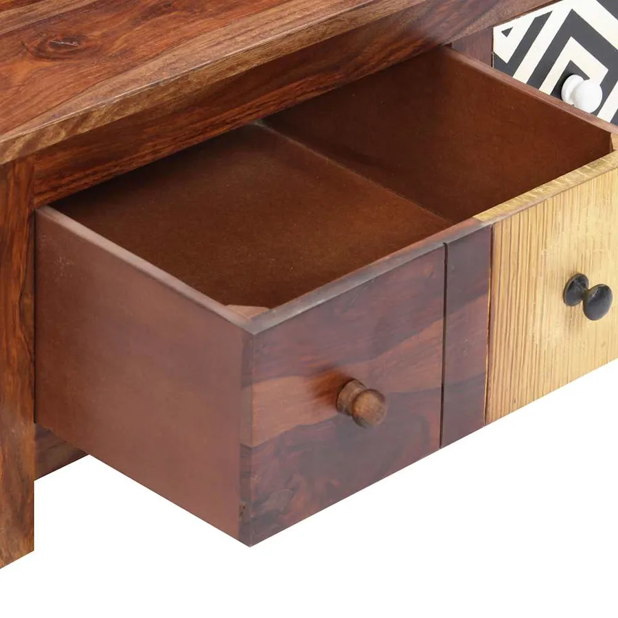 Table basse 90x50x30 cm Bois massif - 4