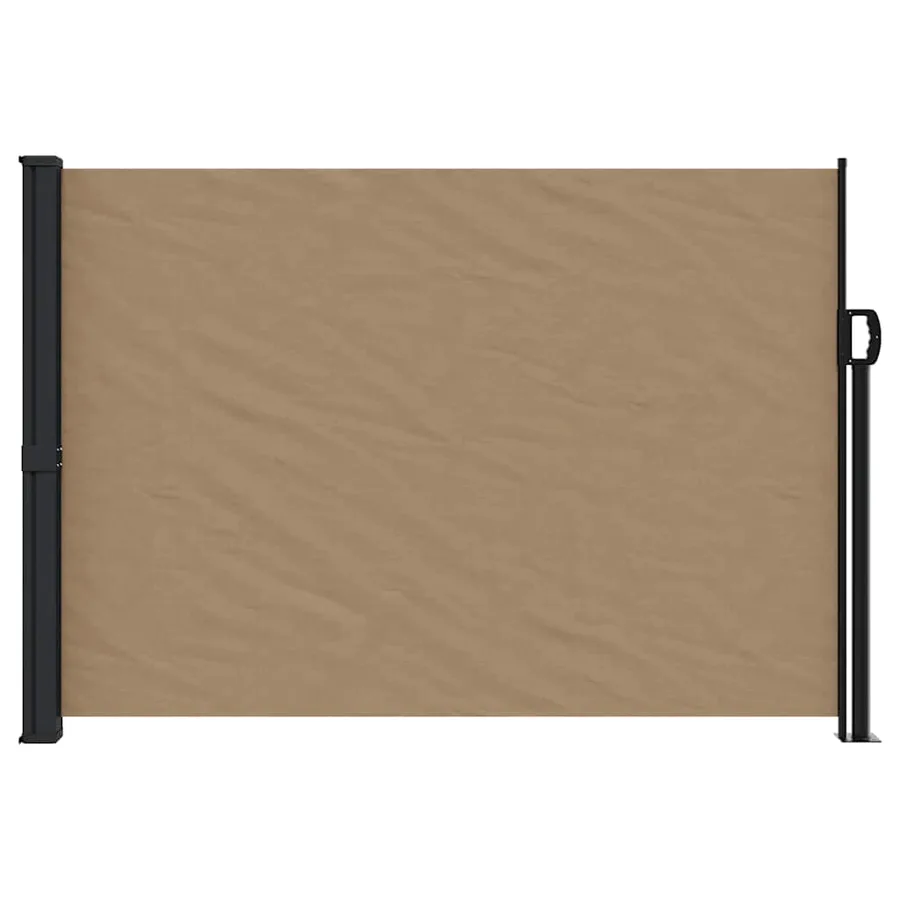 Auvent latéral rétractable taupe 140x300 cm - 3