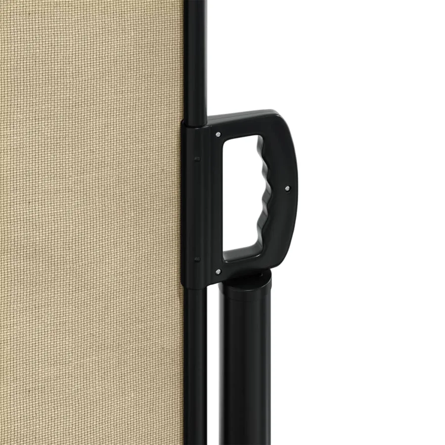 Auvent latéral rétractable beige 140x600 cm - 8