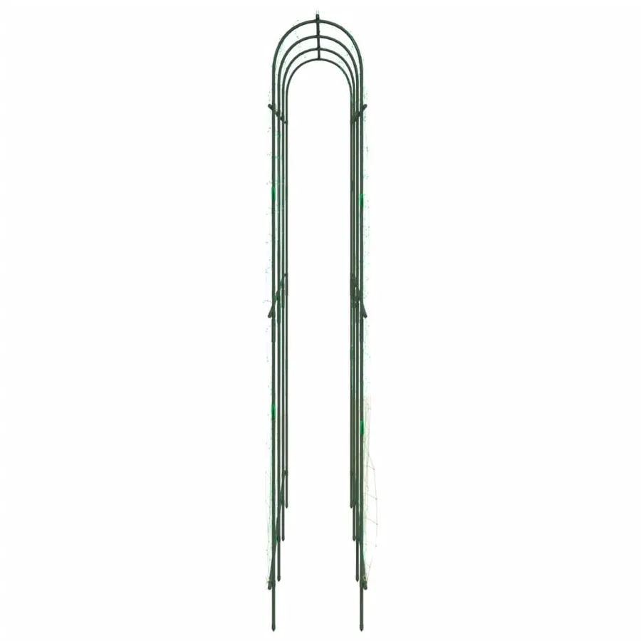 Treillis de jardin pour plantes grimpantes 4 pcs forme en U - 6