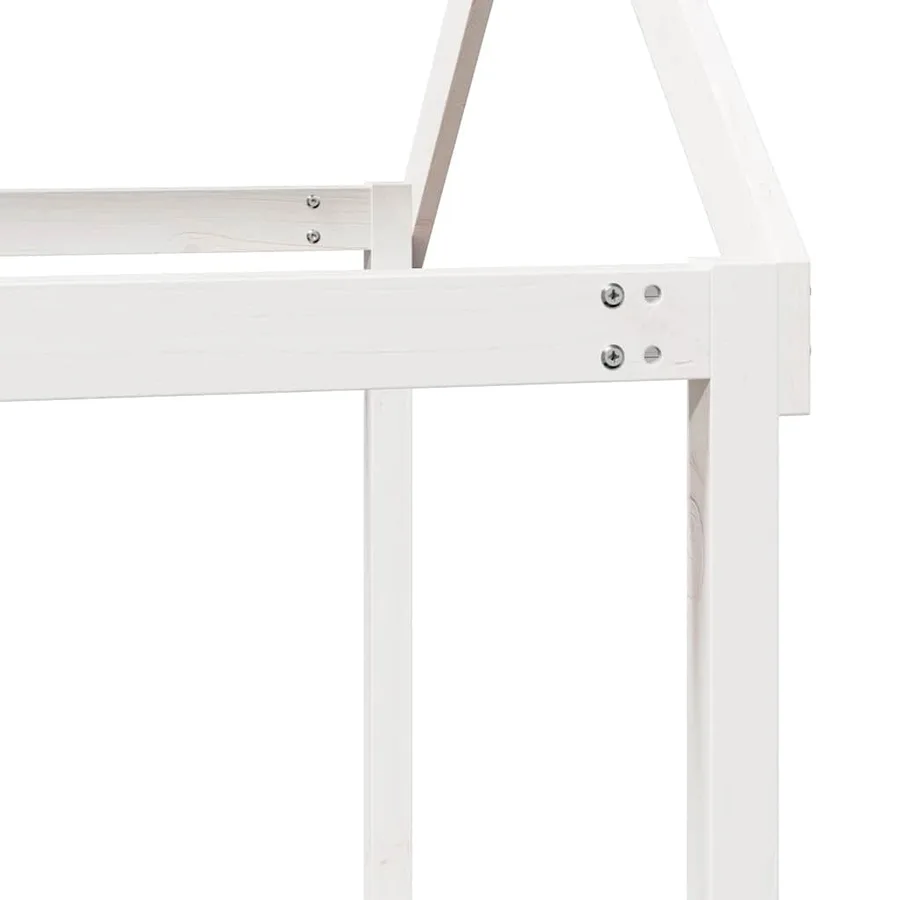 Toit de lit pour enfants 207x95,5x159 cm bois de pin massif - 7
