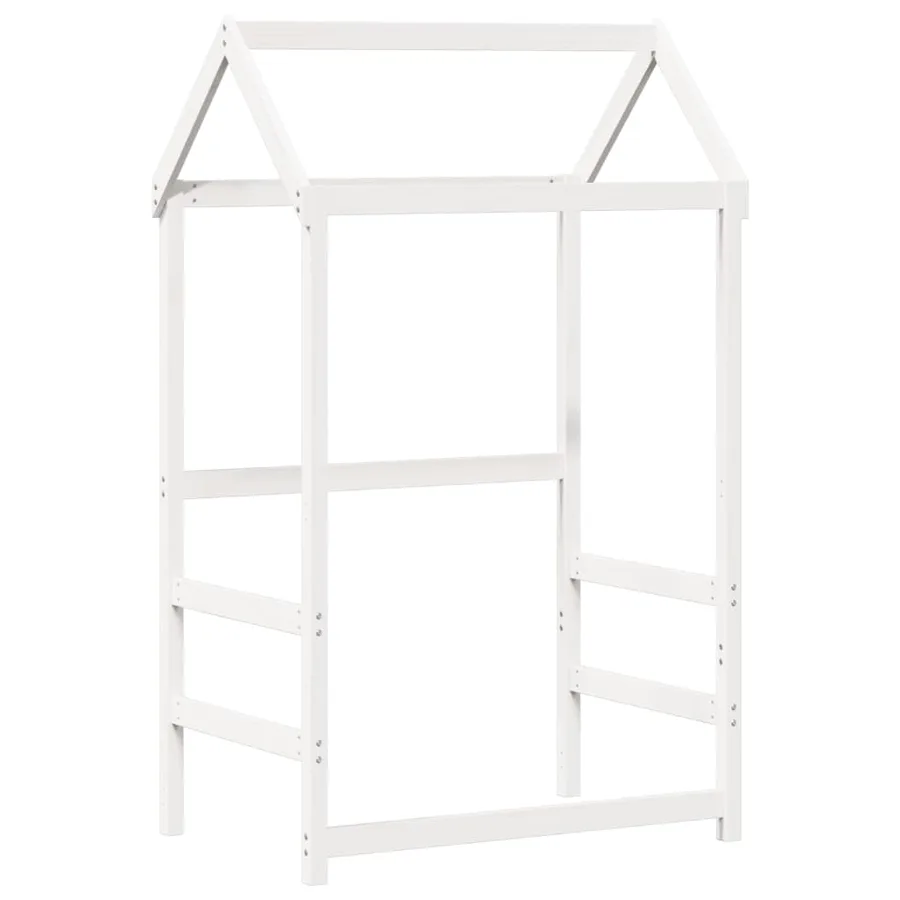 Ensemble de lit de jour et de banc et toit sans matelas blanc - 6