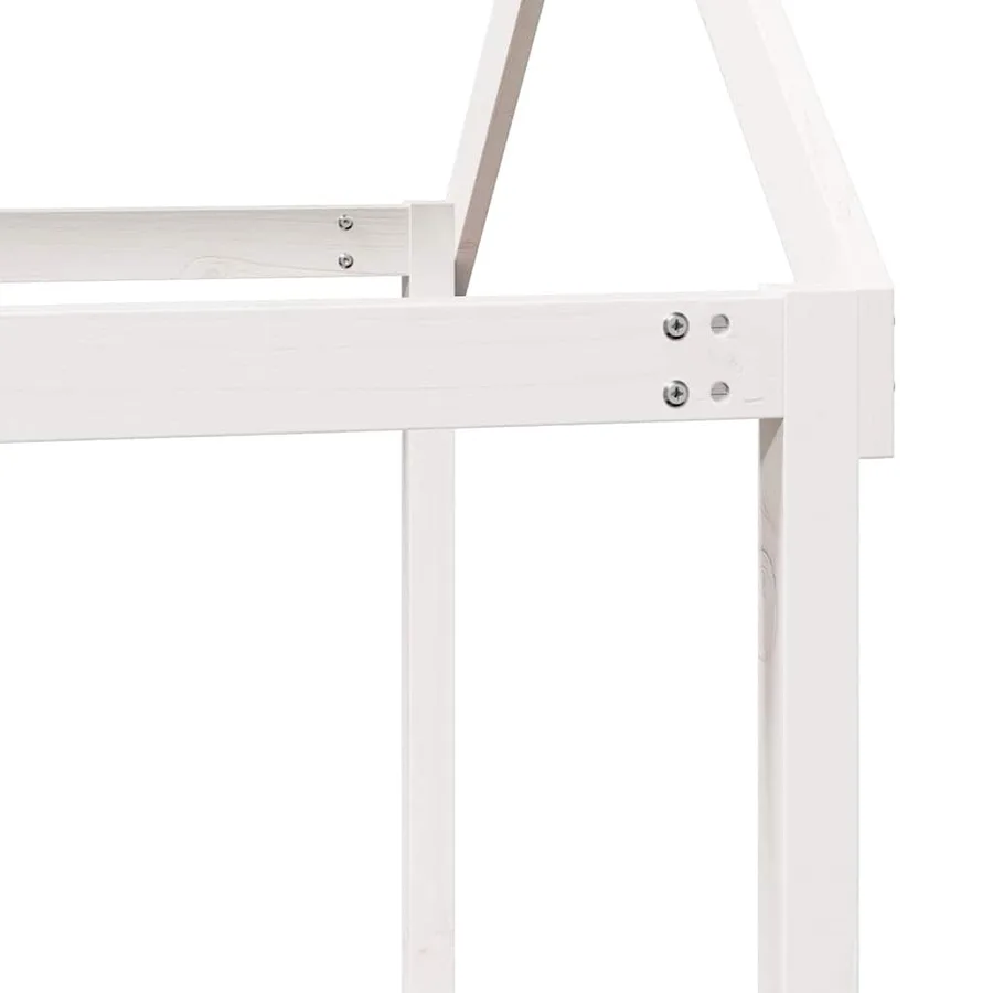 Toit de lit pour enfants 217x95,5x159 cm bois de pin massif - 7
