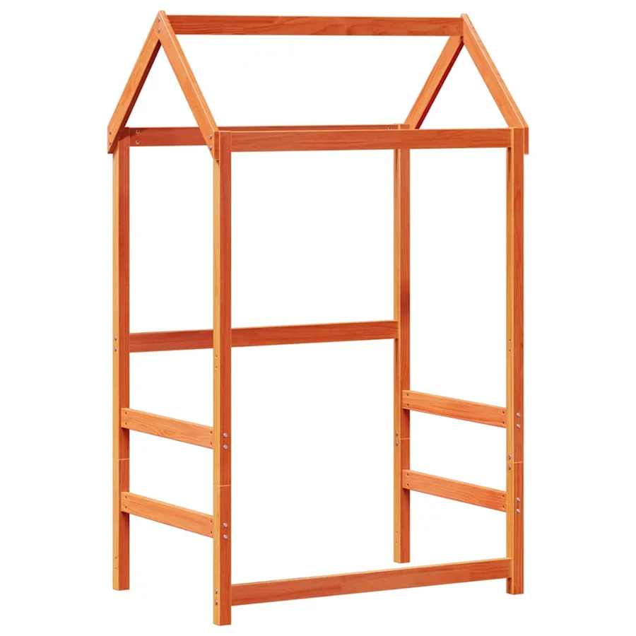 Ensemble de lit de jour avec toit sans matelas 80x200 cm - 7