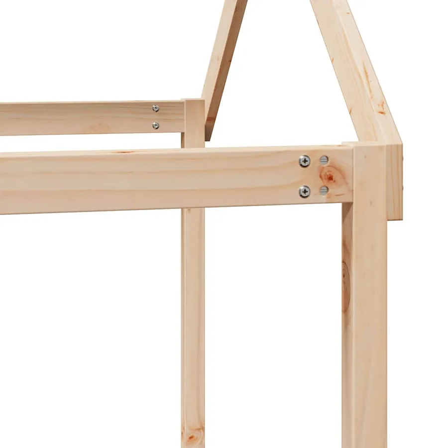 Lit superposé sans matelas 90x190 cm bois de pin massif - 10