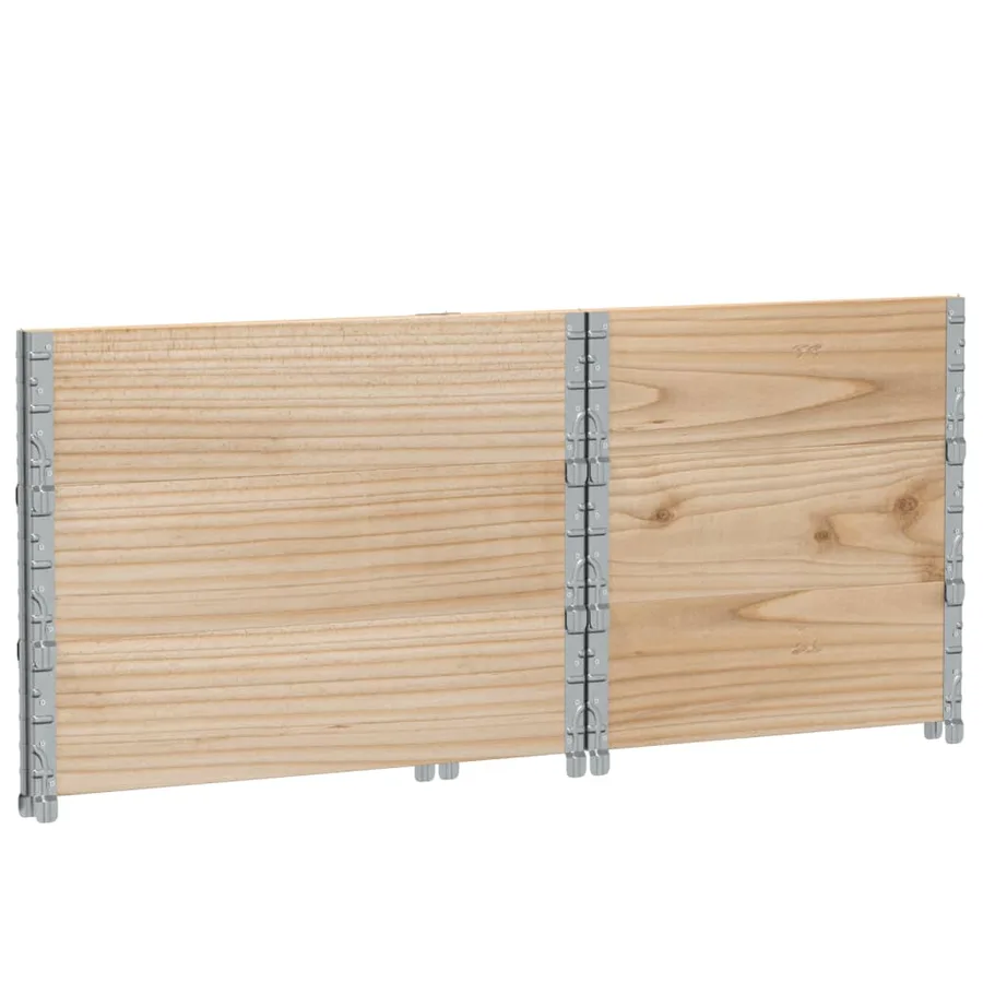 Jardinière 80x60 cm bois de pin massif - 6