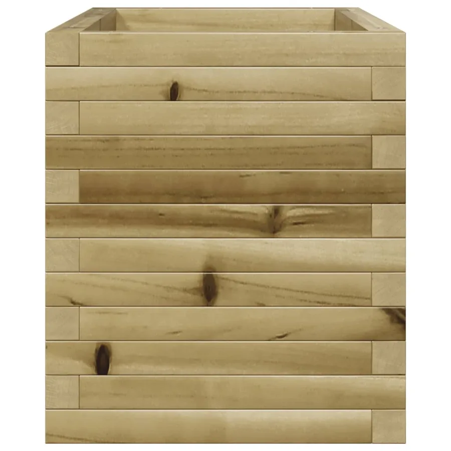 Jardinière 70x40x45,5 cm bois de pin imprégné - 6