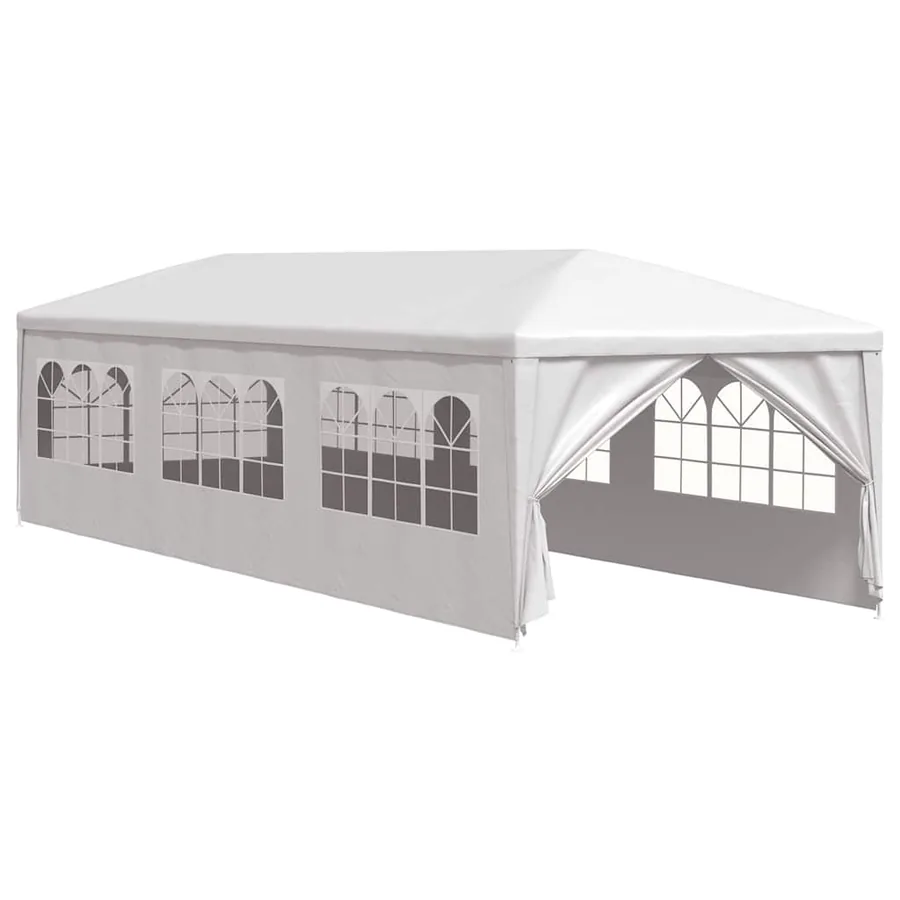 Tente de réception 3x9 m Blanc - 2