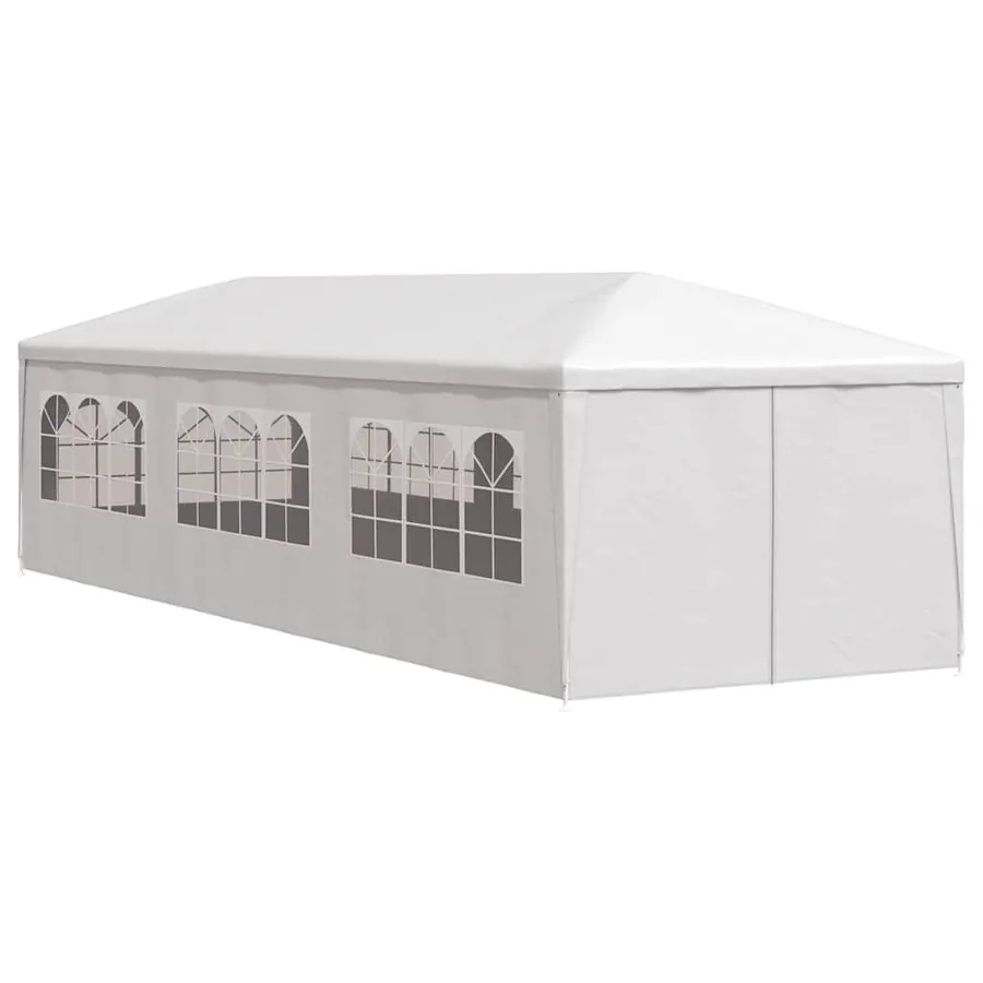 Tente de réception 3x9 m Blanc - 3