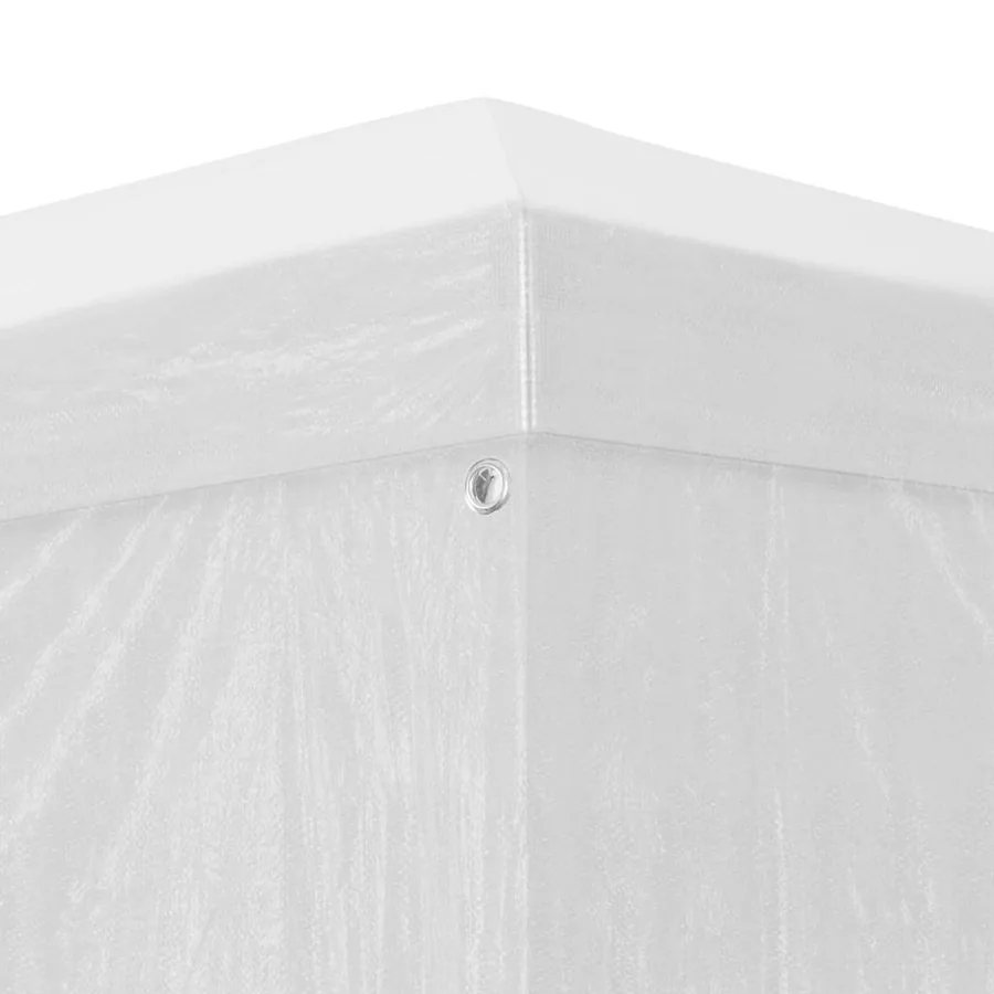 Tente de réception 3x9 m Blanc - 9