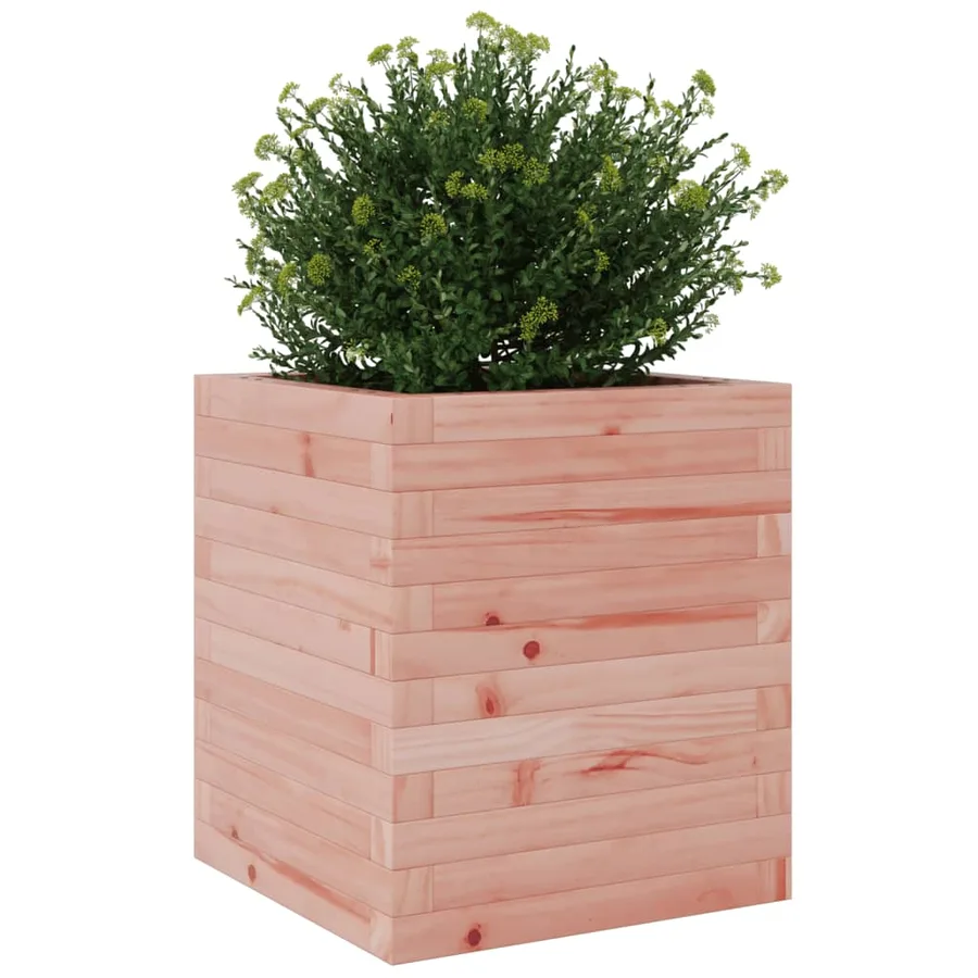 Jardinière 40x40x46 cm bois massif de douglas - 4