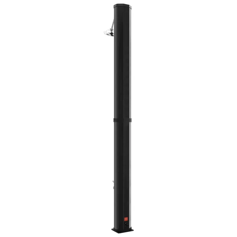 Outdoor solar shower with shower head and tap 35 L - 6