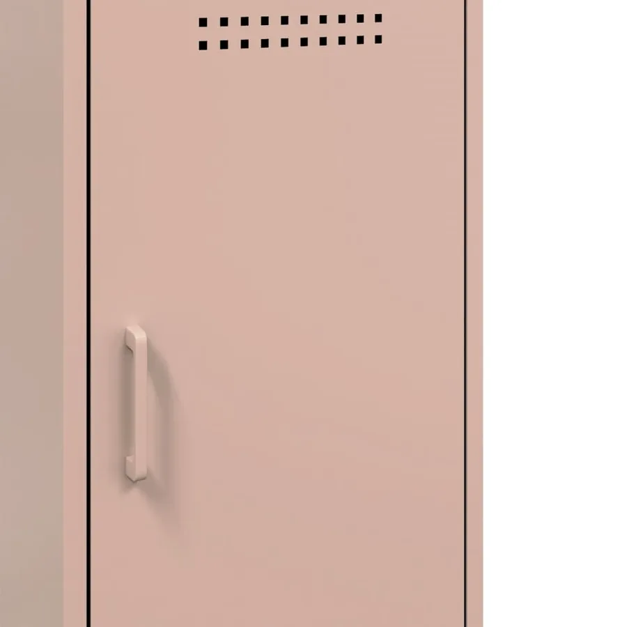 Buffet rose 36x39x79 cm acier - 12