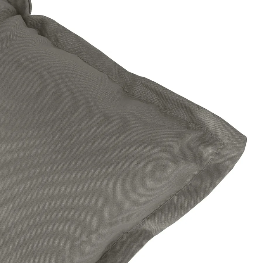 Coussins de chaise à dossier bas lot de 6 gris foncé mélangé - 9