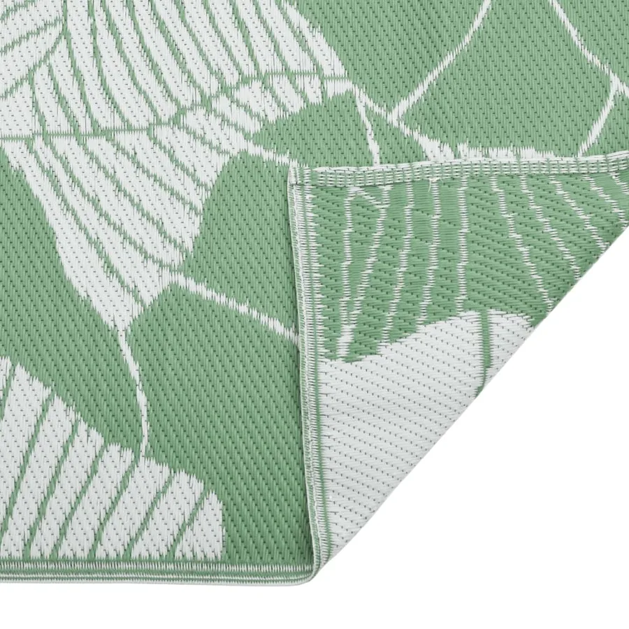 Tapis d'extérieur ARAKIL vert 140 x 200 cm PP - 5