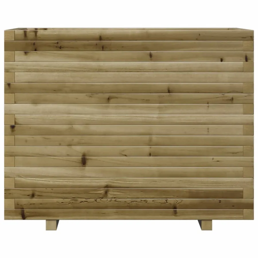 Jardinière 90x60x72,5 cm bois de pin imprégné - 5