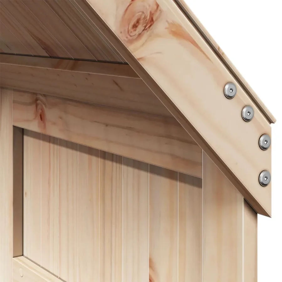 Lit superposé sans matelas 90x190 cm bois de pin massif - 10